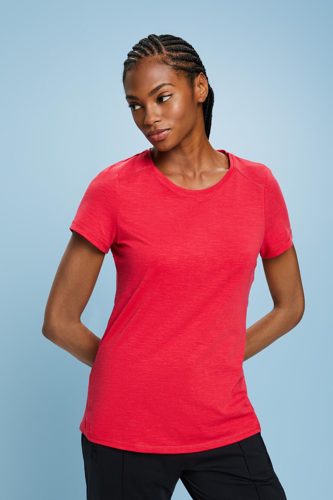 Active-T-Shirt, E-DRY