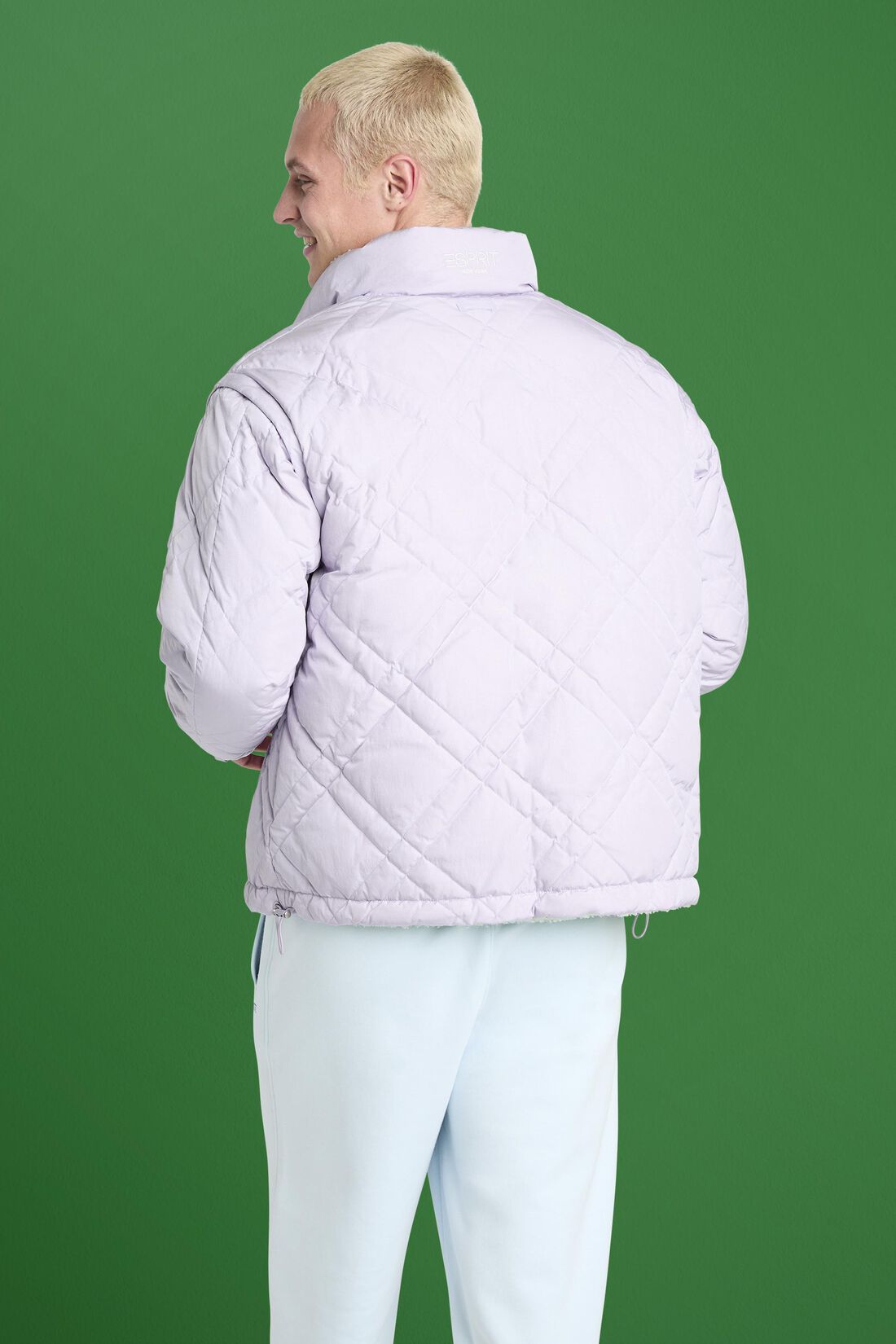 Wendesteppjacke mit abnehmbaren &Auml;rmeln