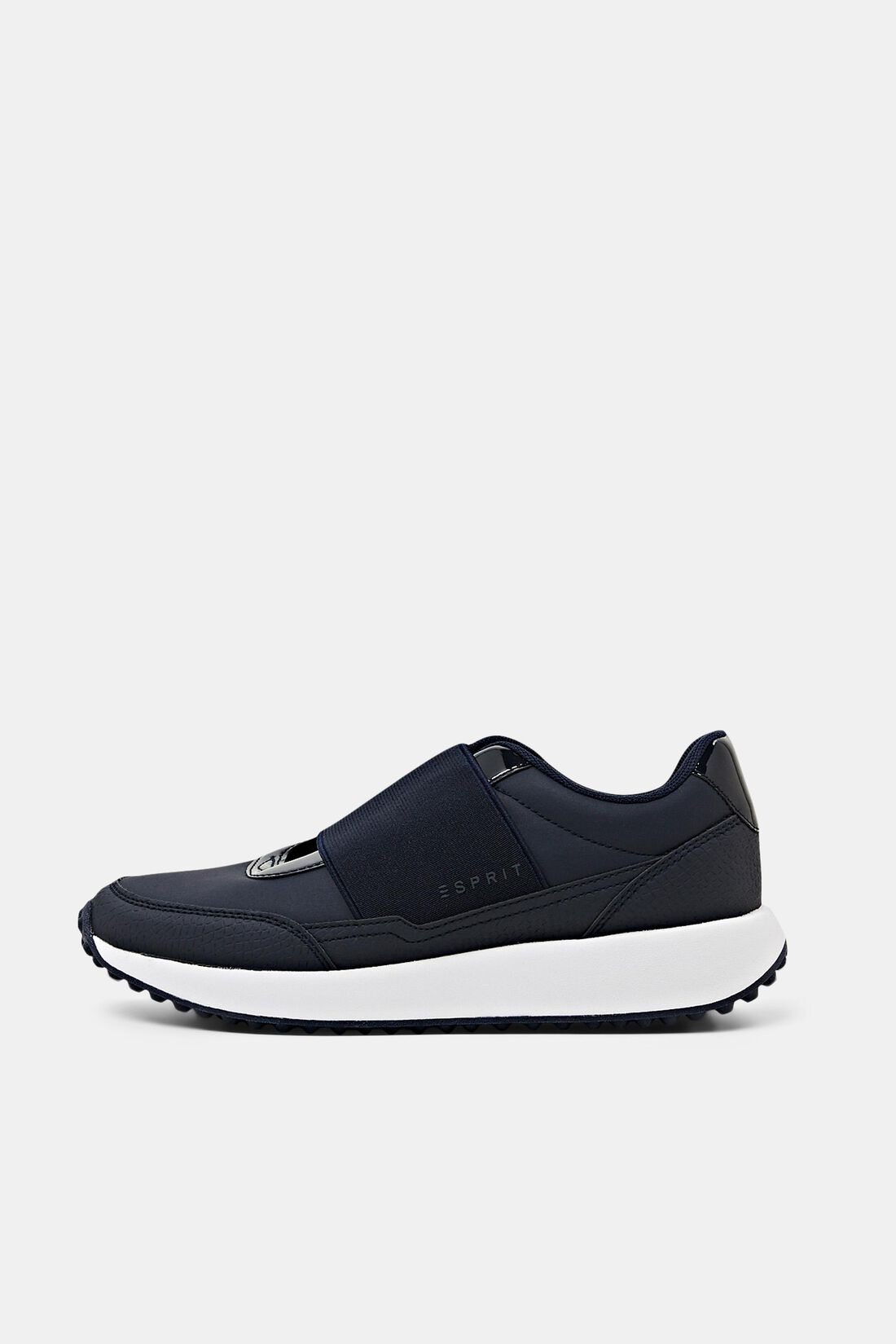 Slip-on-Sneakers in Lederoptik