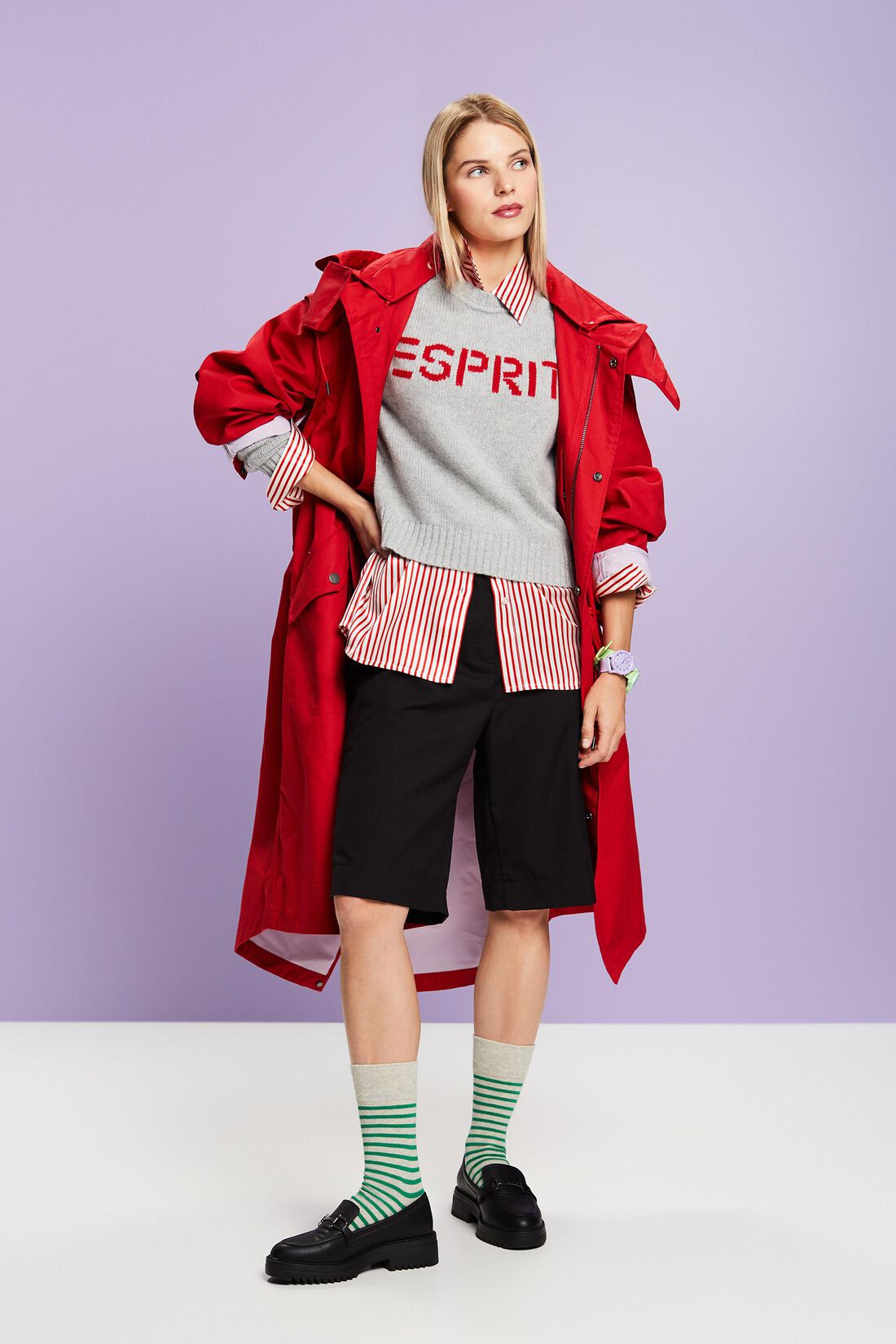 Logo-Pullover aus Wolle und Kaschmir