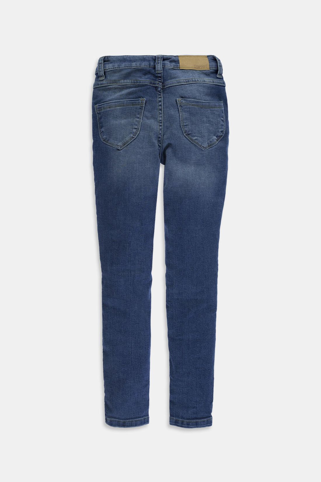 Stretch-Jeans mit Weitenservice und Verstellbund