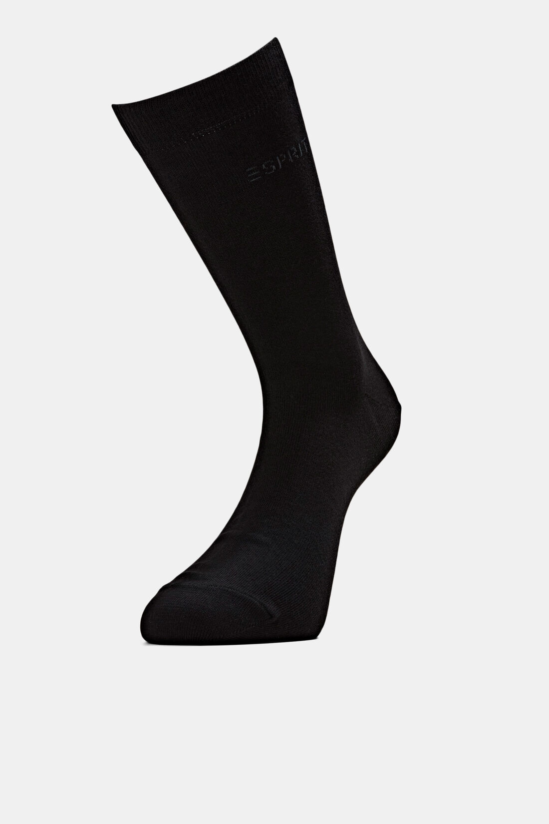 Socken im Doppelpack mit eingestricktem Logo, Bio-Baumwolle