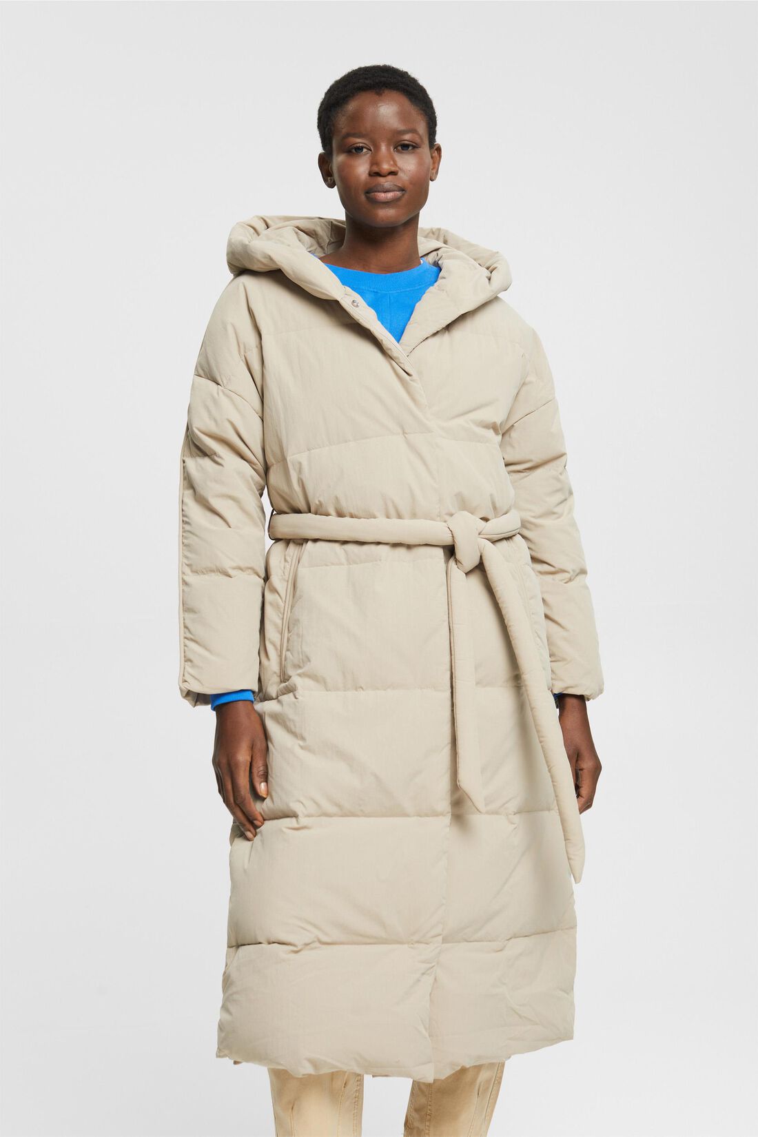 Puffer Coat in Longform
