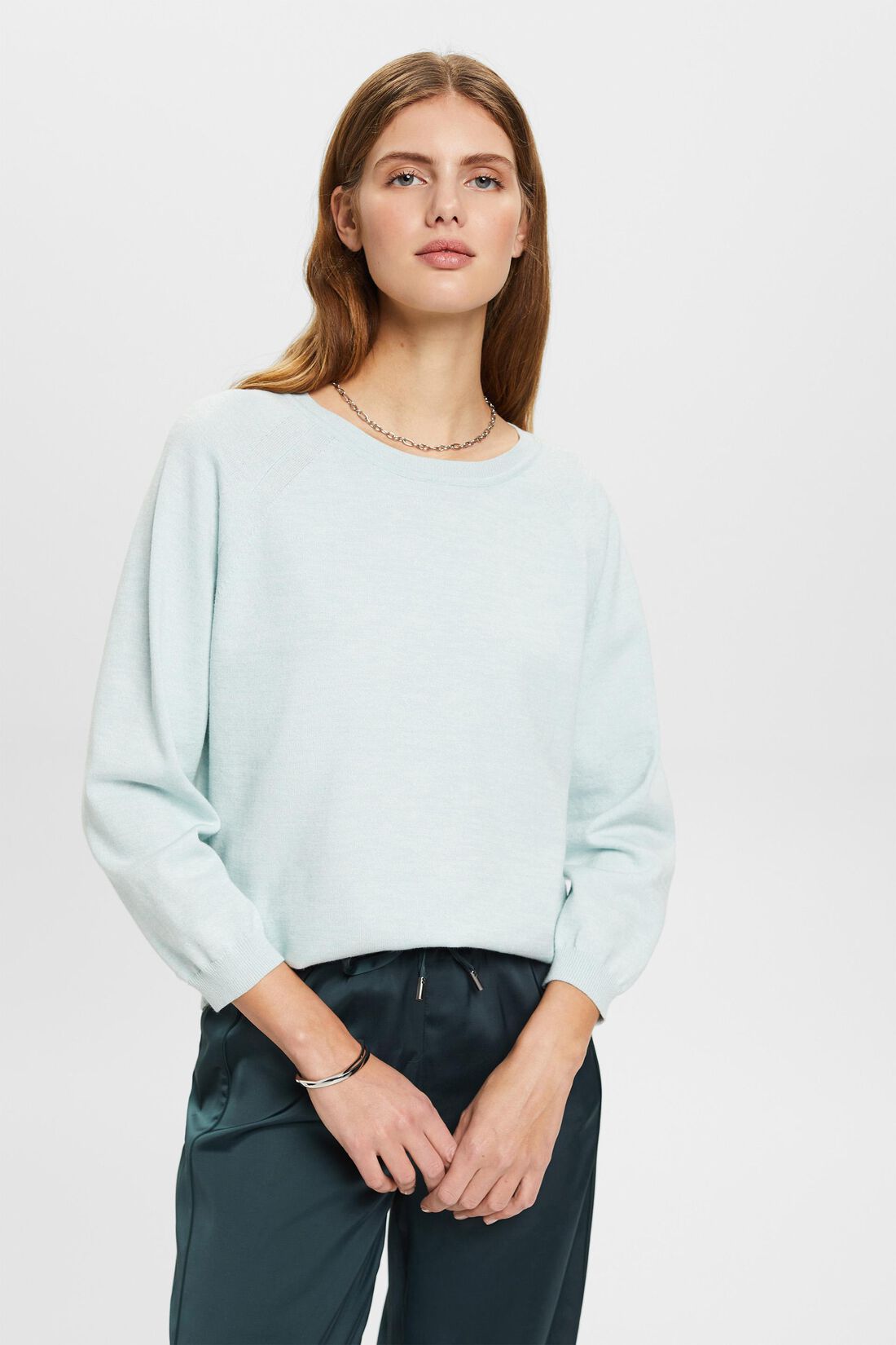 Pullover mit Fledermaus&auml;rmeln