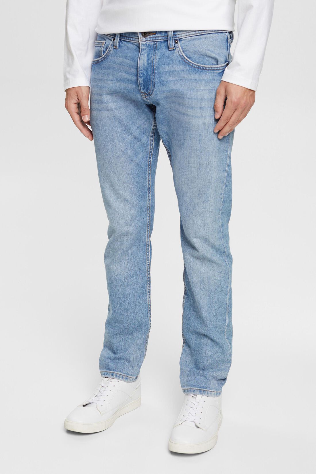 Stretch-Jeans mit Organic Cotton