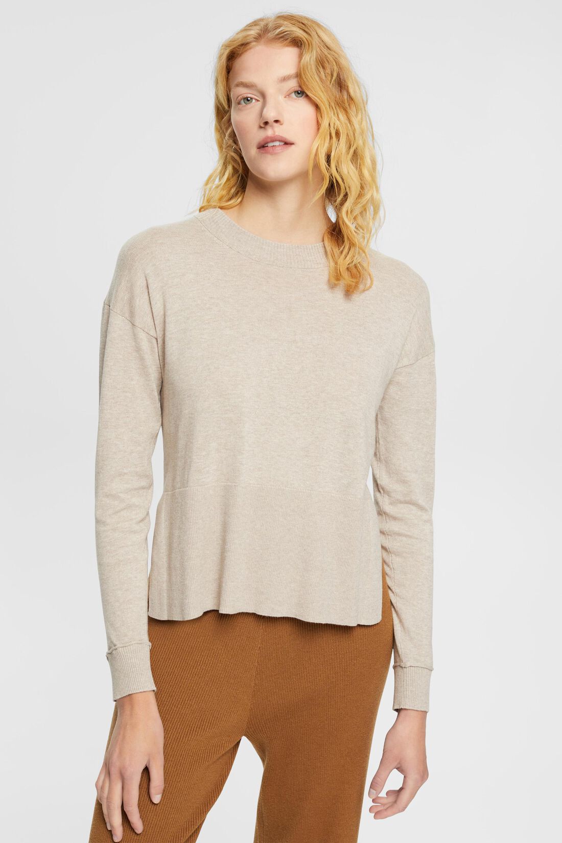 Zweifarbiger Pullover
