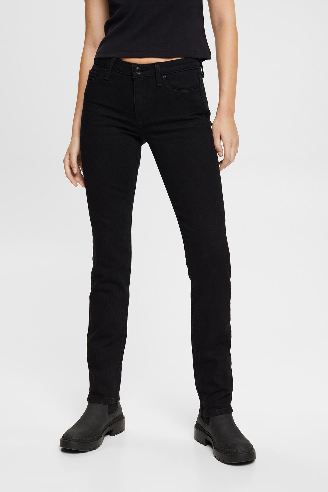 Straight Leg Jeans