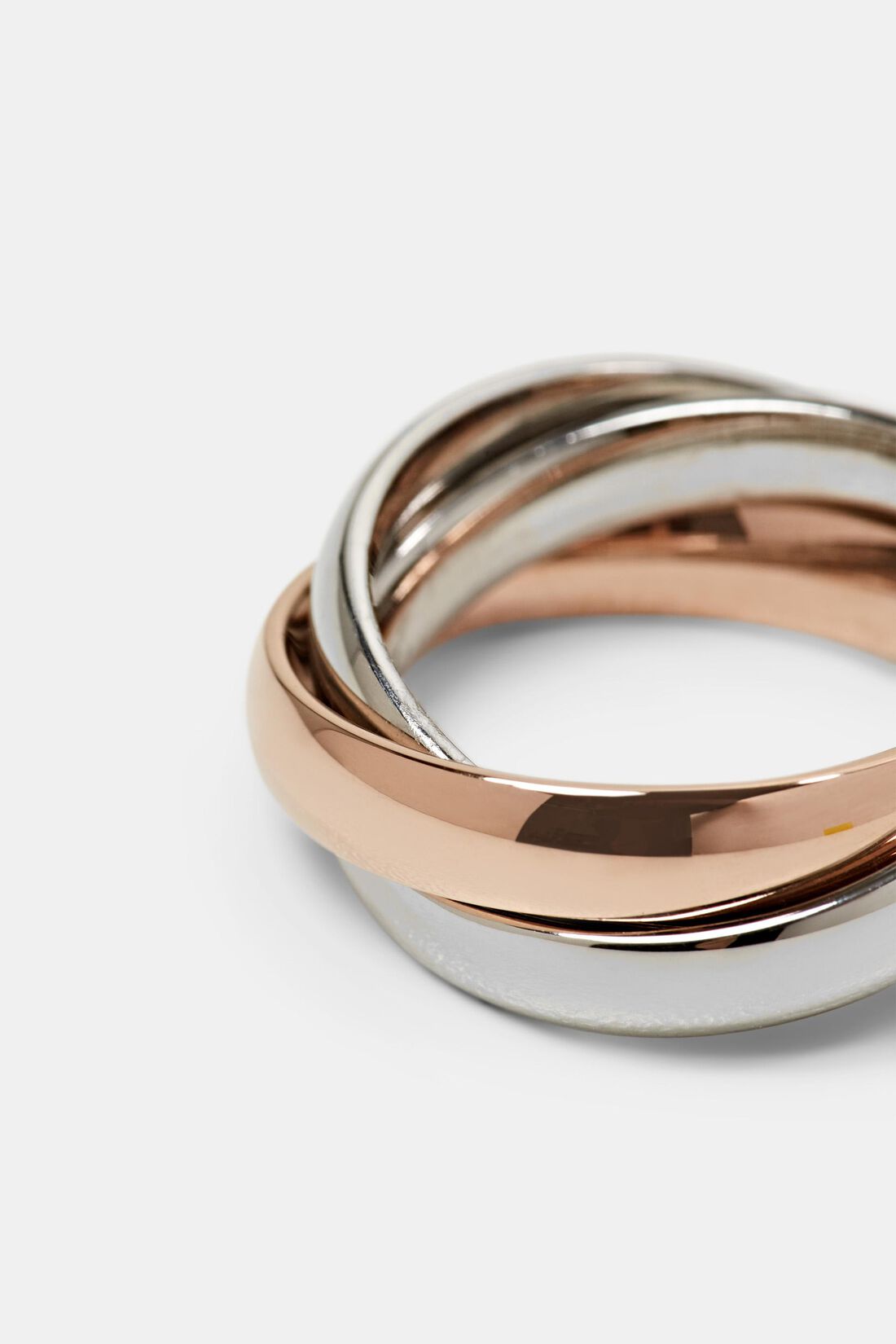Trio-Ring aus Edelstahl