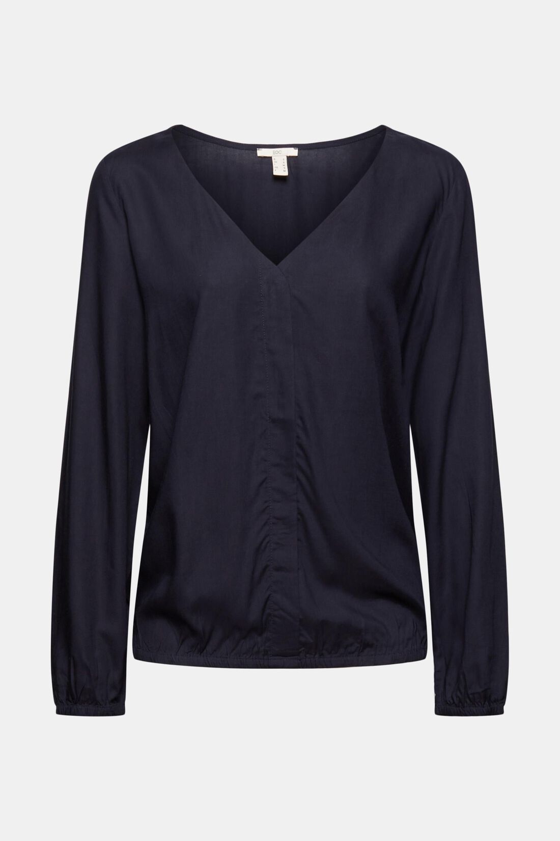 V-Ausschnitt Bluse aus LENZING&trade; ECOVERO&trade;