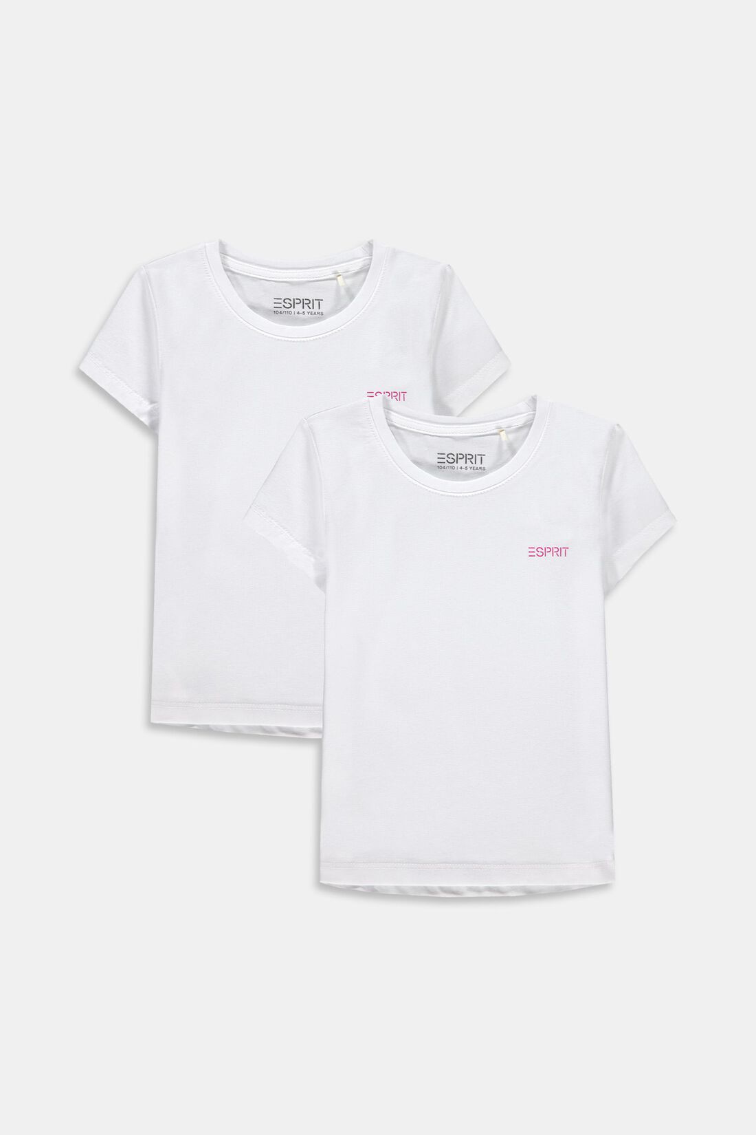 2er-Pack T-Shirts aus Baumwoll-Stretch