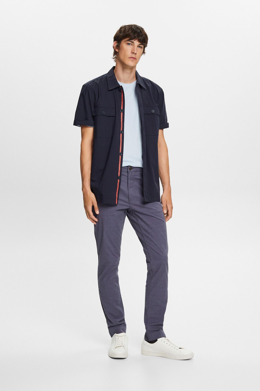 Pants woven