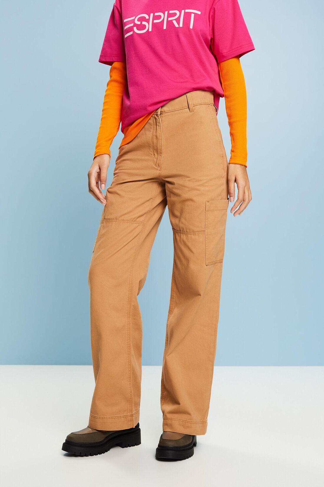 Cargohose mit weitem Bein