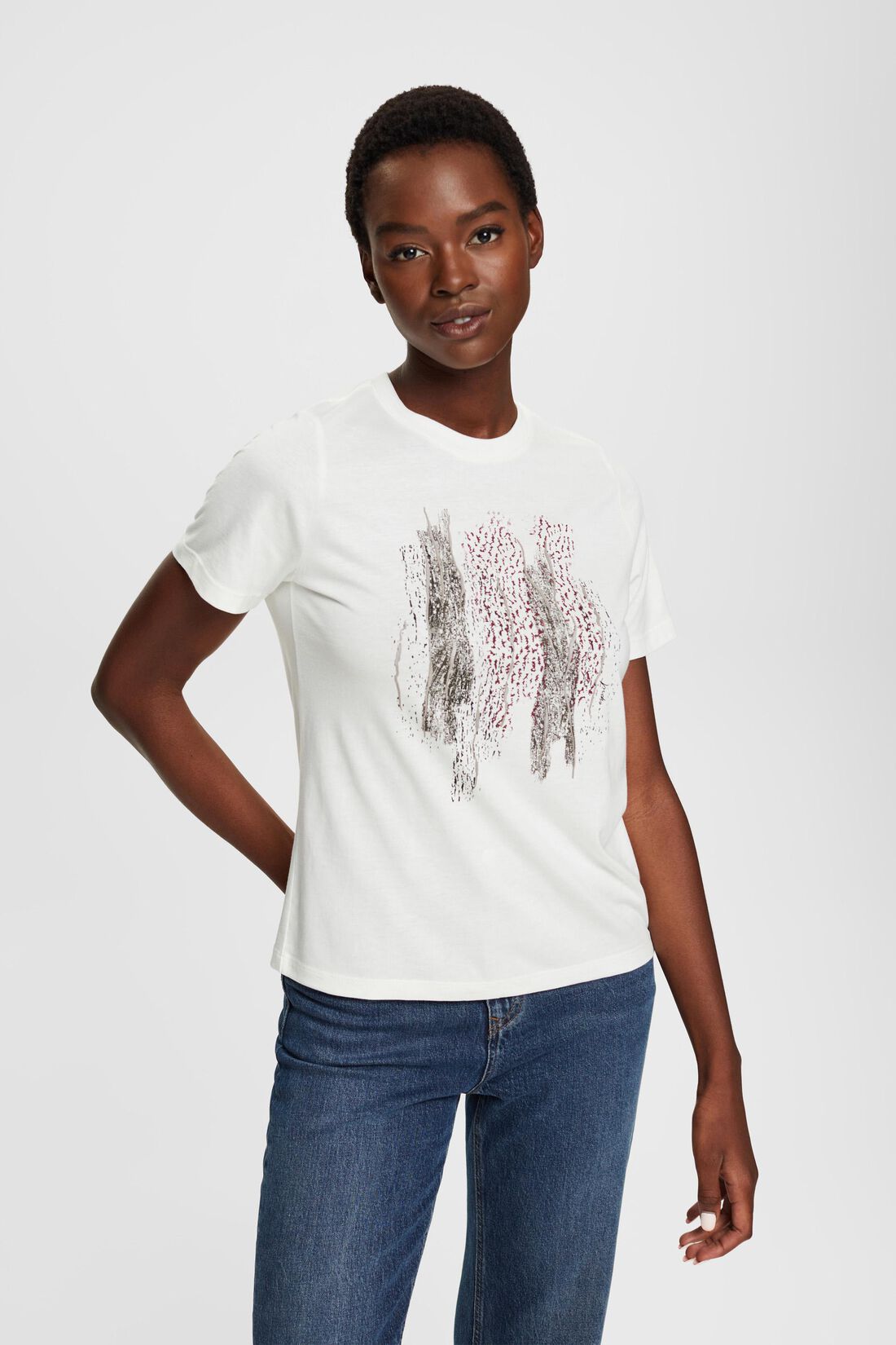 Logo-T-Shirt, TENCEL&trade; Mix