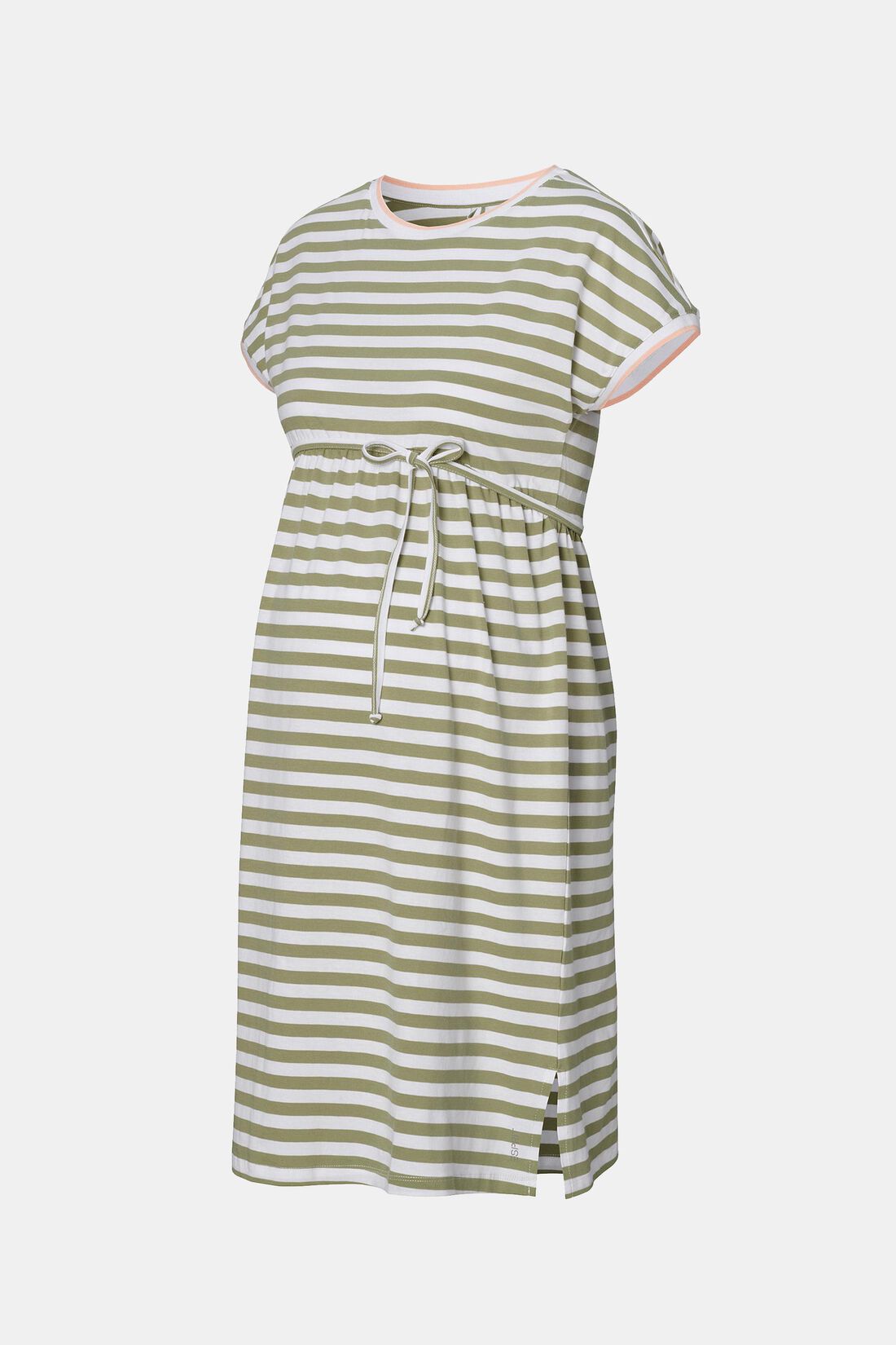 Gestreiftes Jerseykleid, Bio-Baumwolle