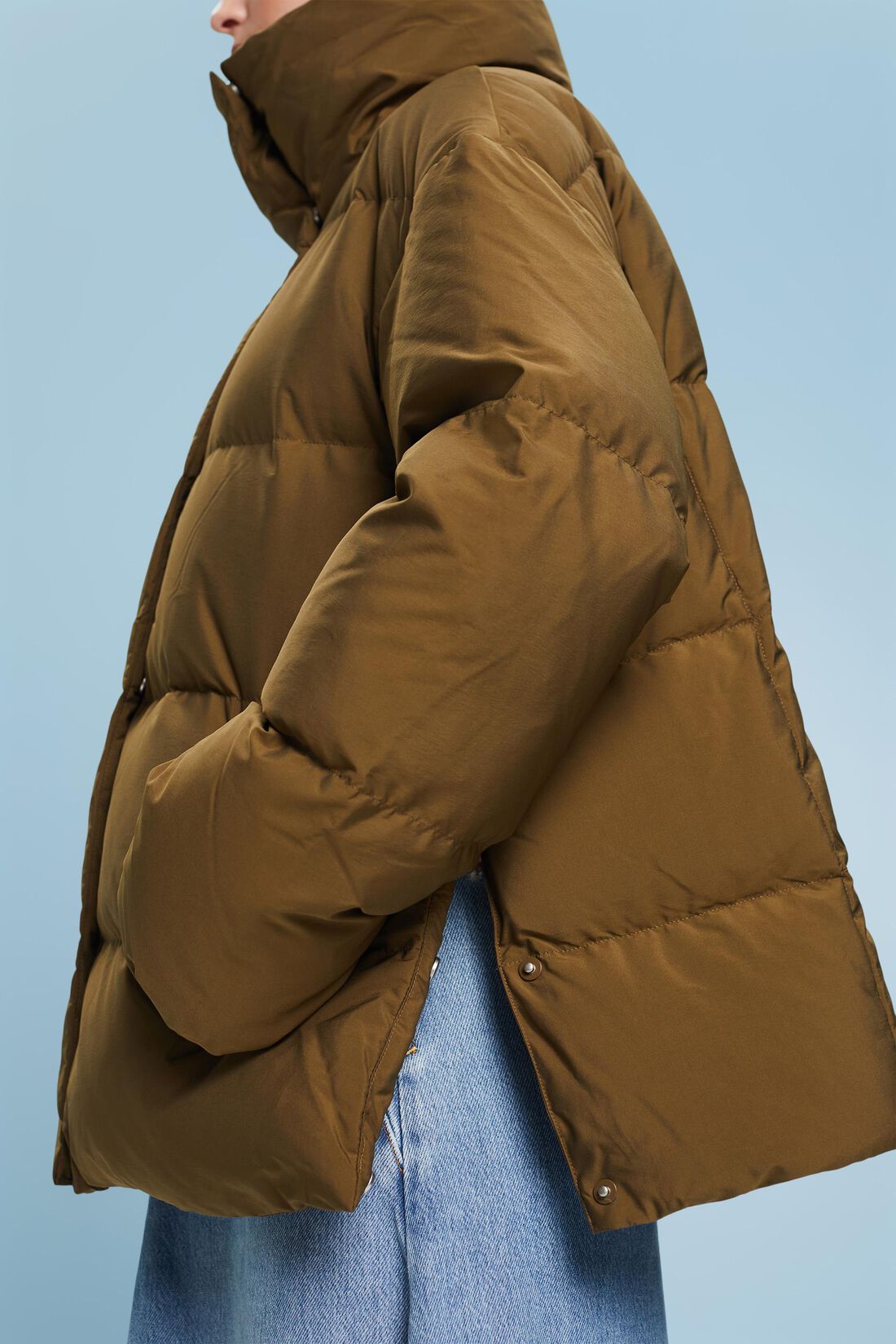 Steppjacke mit Daunen