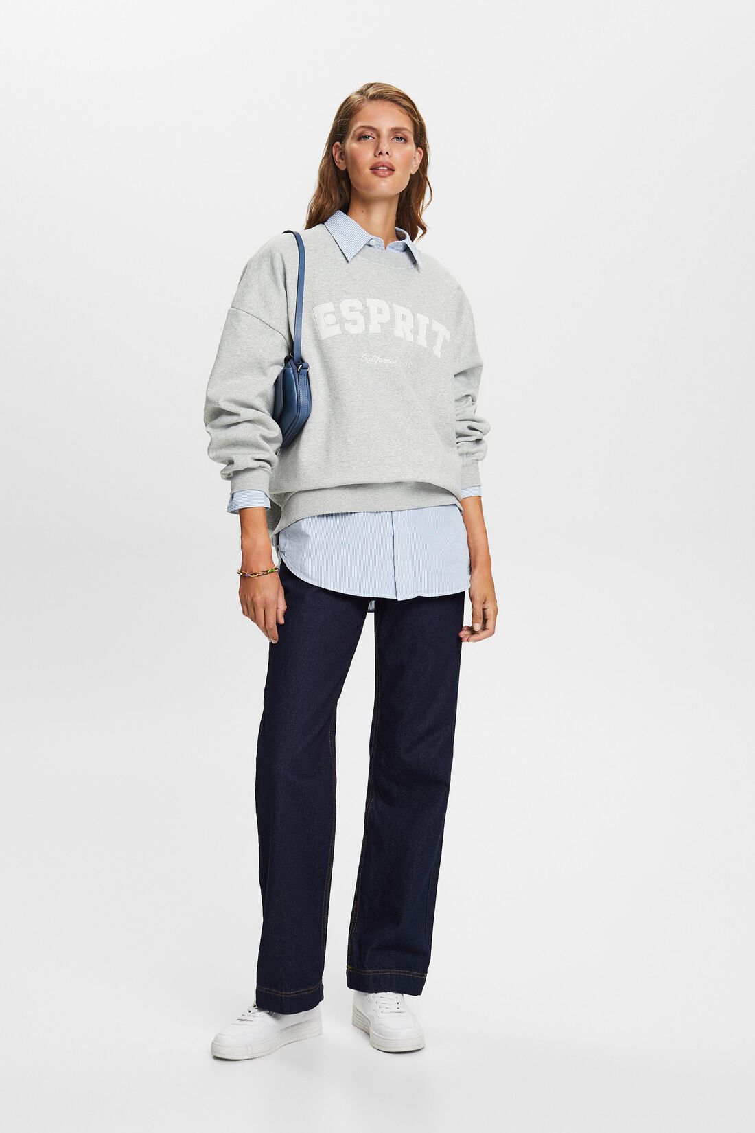 Logo-Sweatshirt aus Fleece