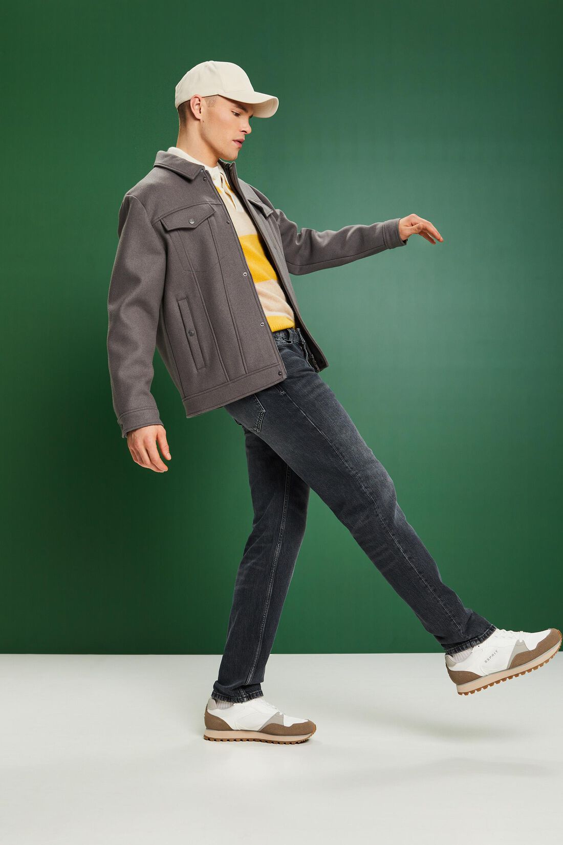 Retro-Jeans mit gerader Passform