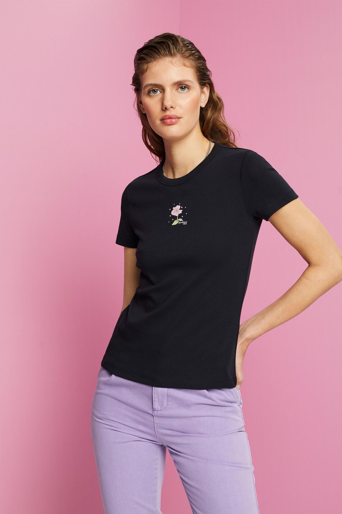 T-Shirt mit Frontprint