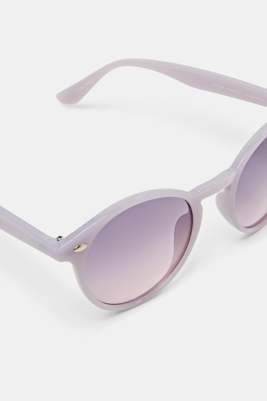Sonnenbrille mit runden Gl&auml;sern