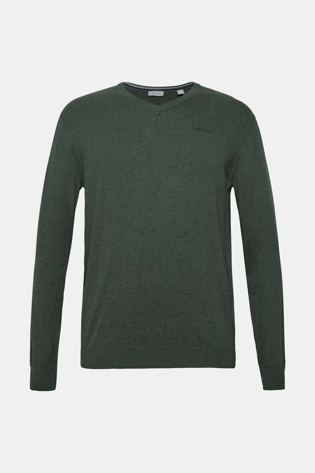 V-Neck-Pullover, 100% Baumwolle