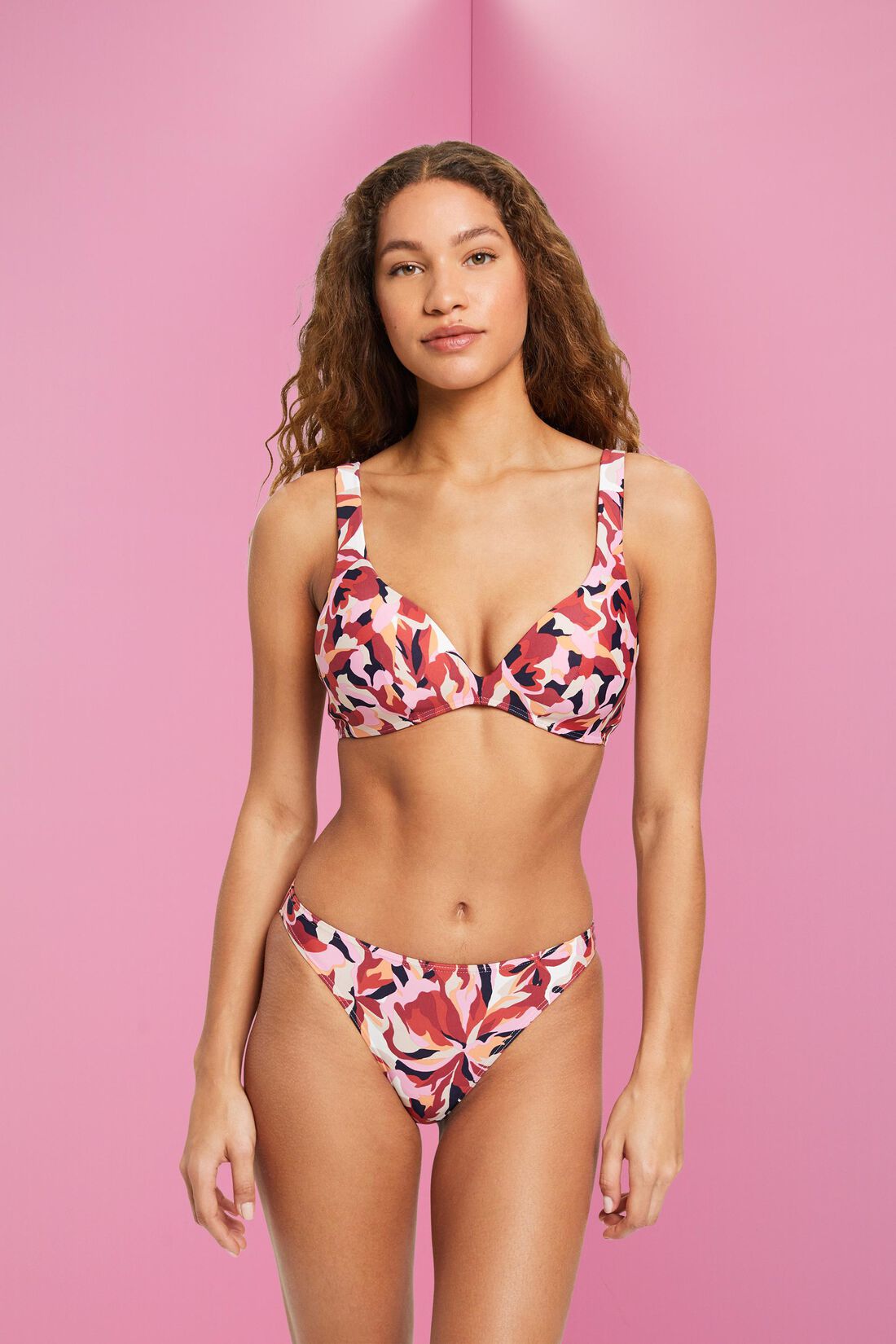 Bikinihose mit floralem Print Carilo