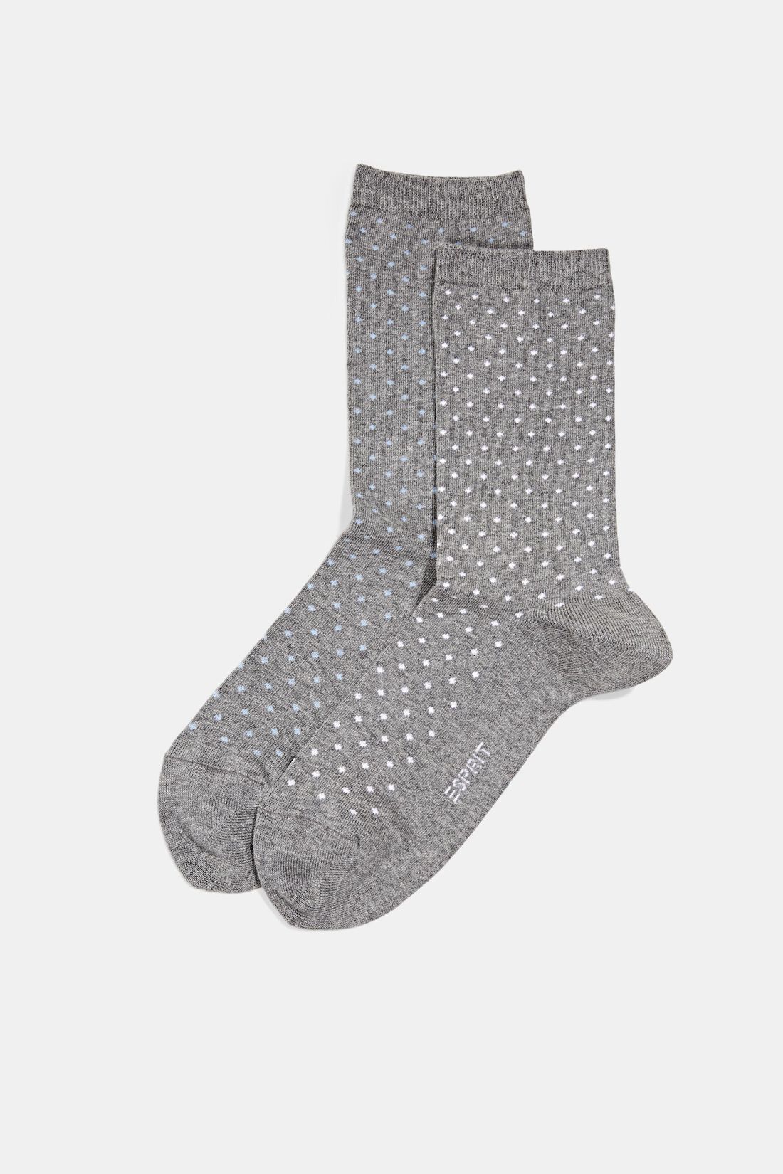 2er-Set Socken mit Polka Dots, Bio-Baumwolle