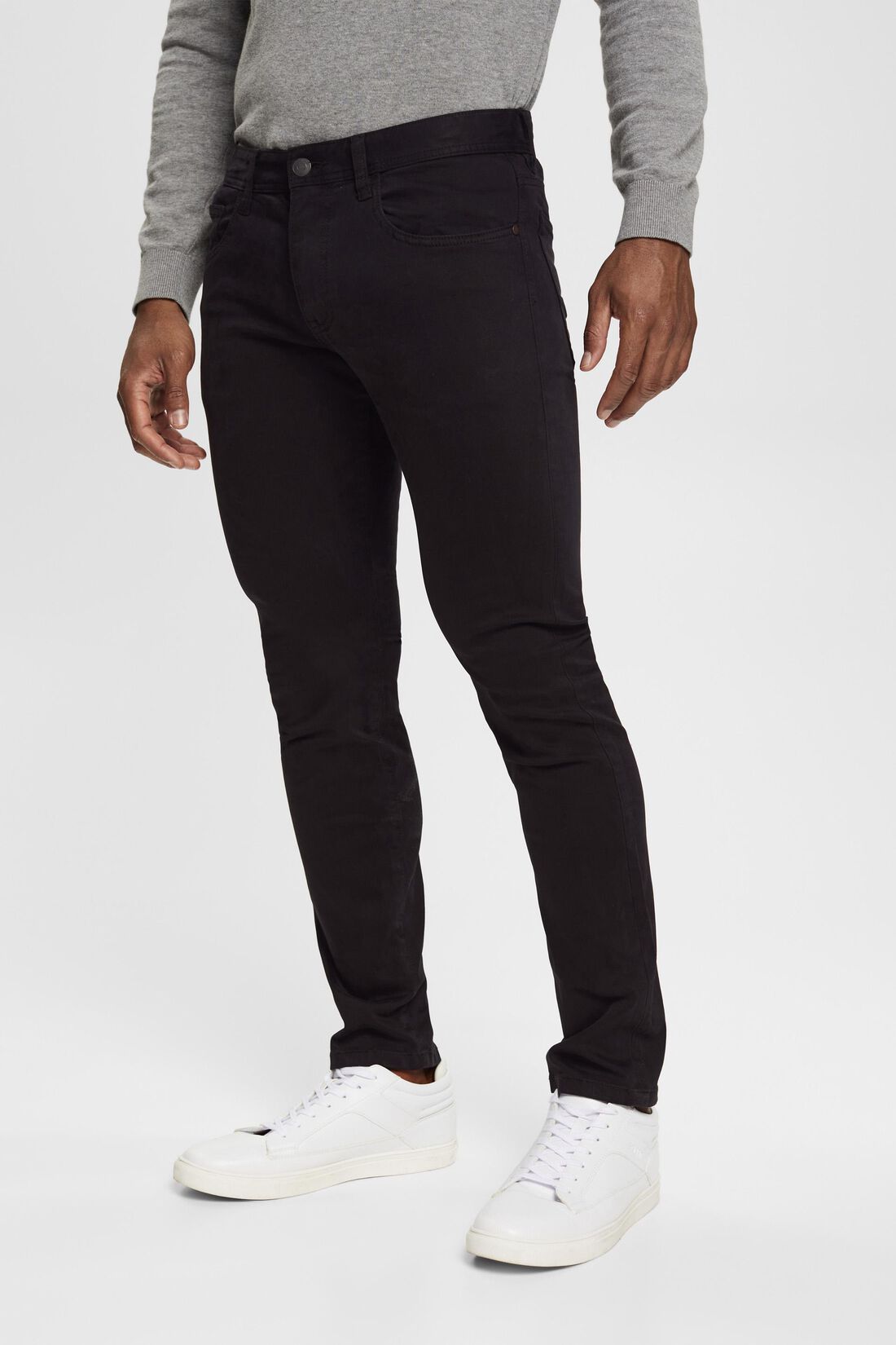 Slim-Fit-Hose aus organischer Baumwolle