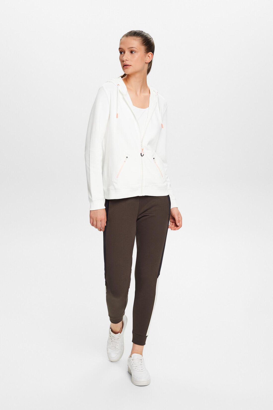 Cardigan mit Kapuze und Rei&szlig;verschluss