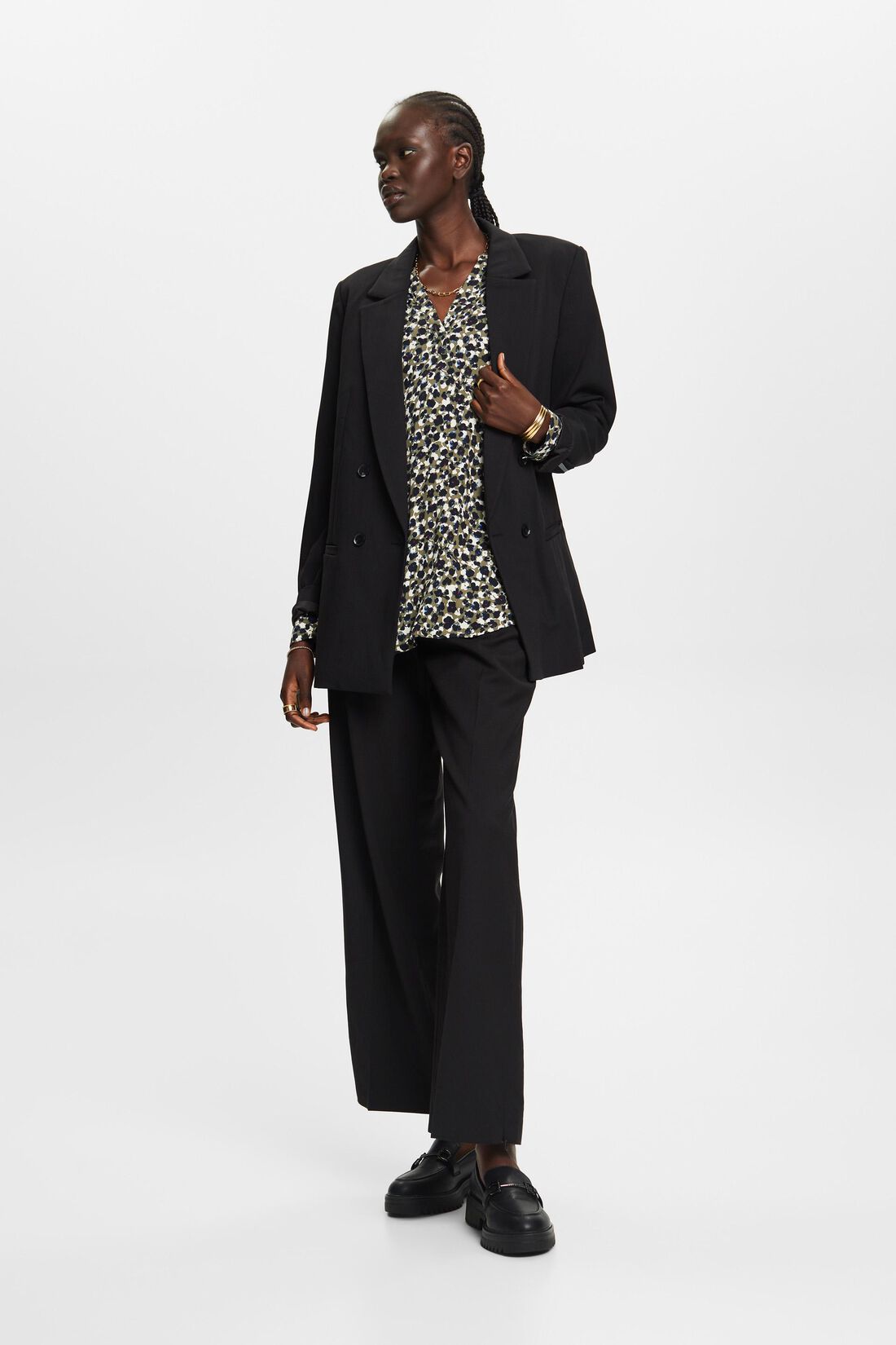 Bluse mit Muster, LENZING&trade; ECOVERO&trade;