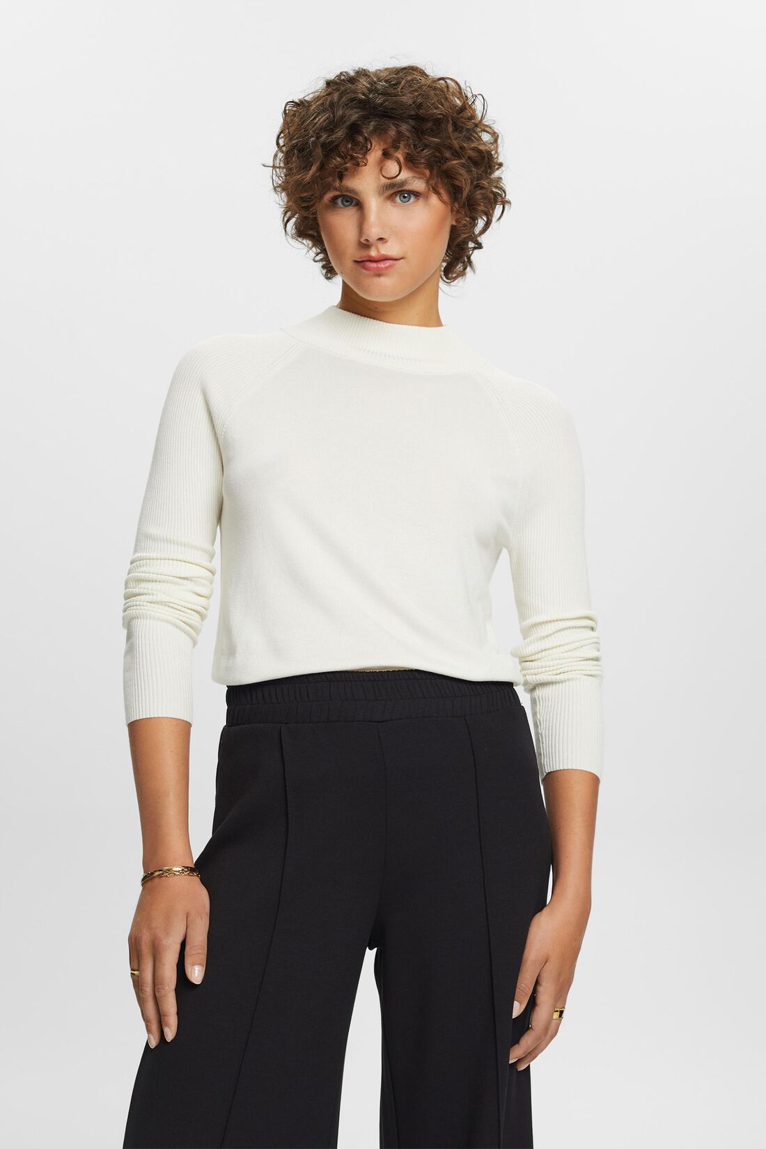 Pullover mit Stehkragen, LENZING&trade; ECOVERO&trade;