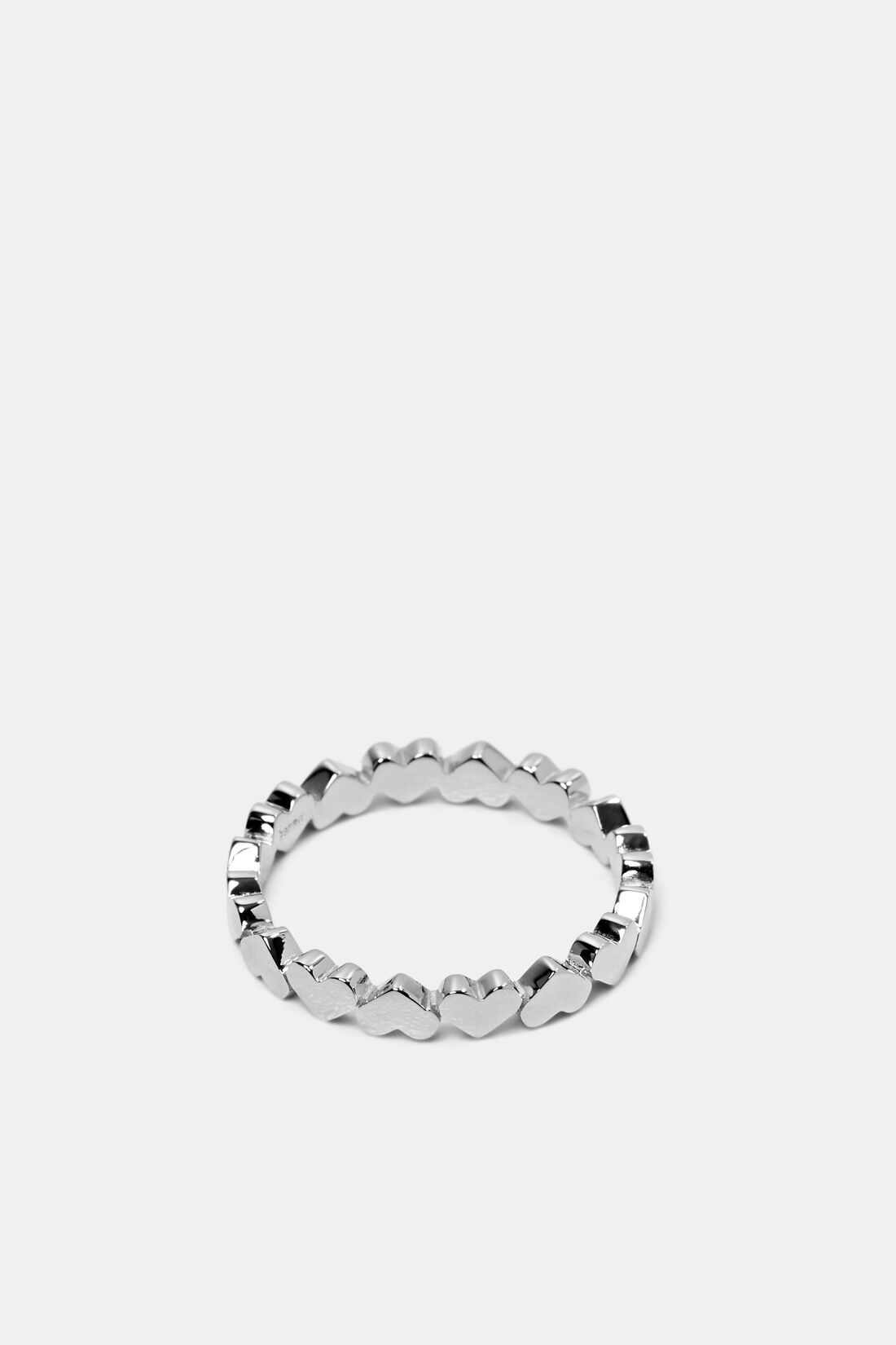 Herz-Ring aus Sterlingsilber