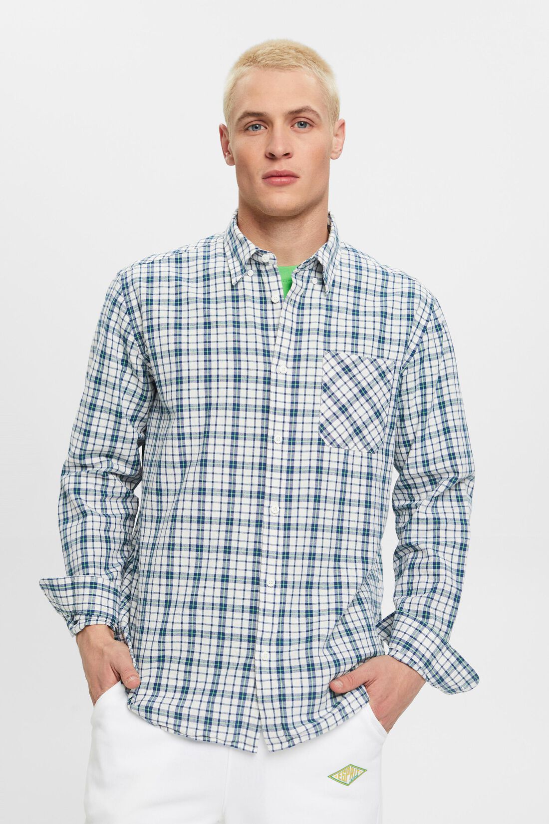 Kariertes Hemd aus nachhaltiger Baumwolle