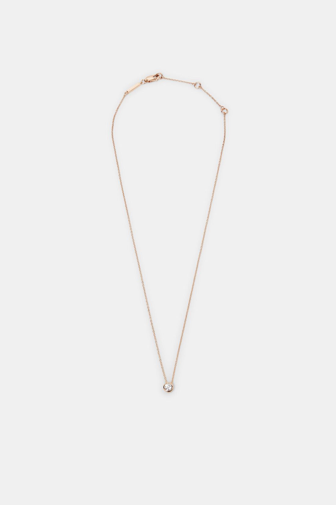 Kette mit Zirkonia, Sterling Silber