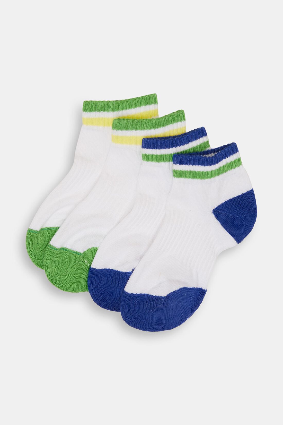 2er-Pack Sportsocken mit Farbakzenten