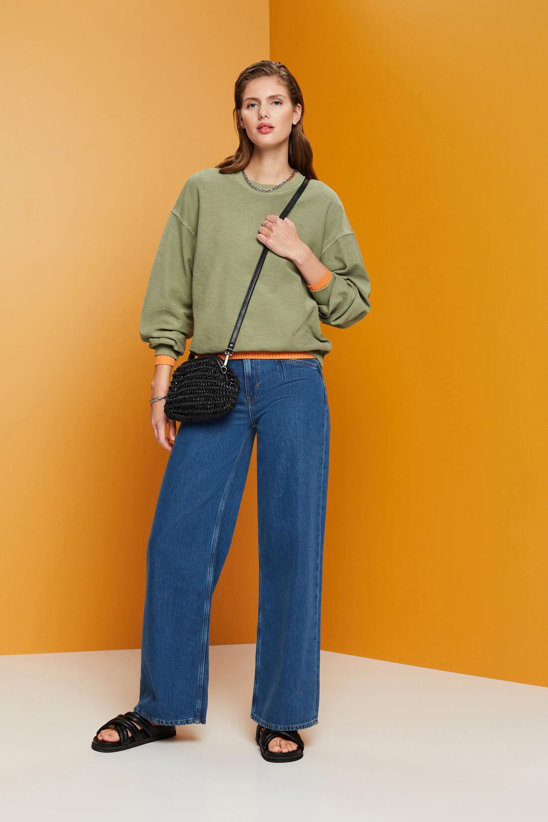 Sweatshirt mit Struktur