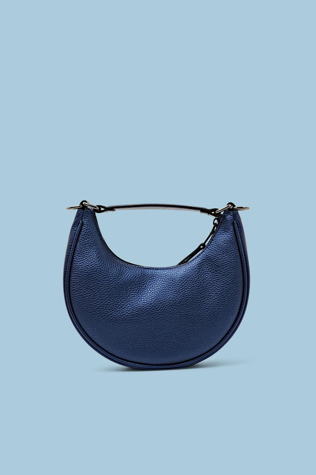 Baguette-Tasche in Lederoptik