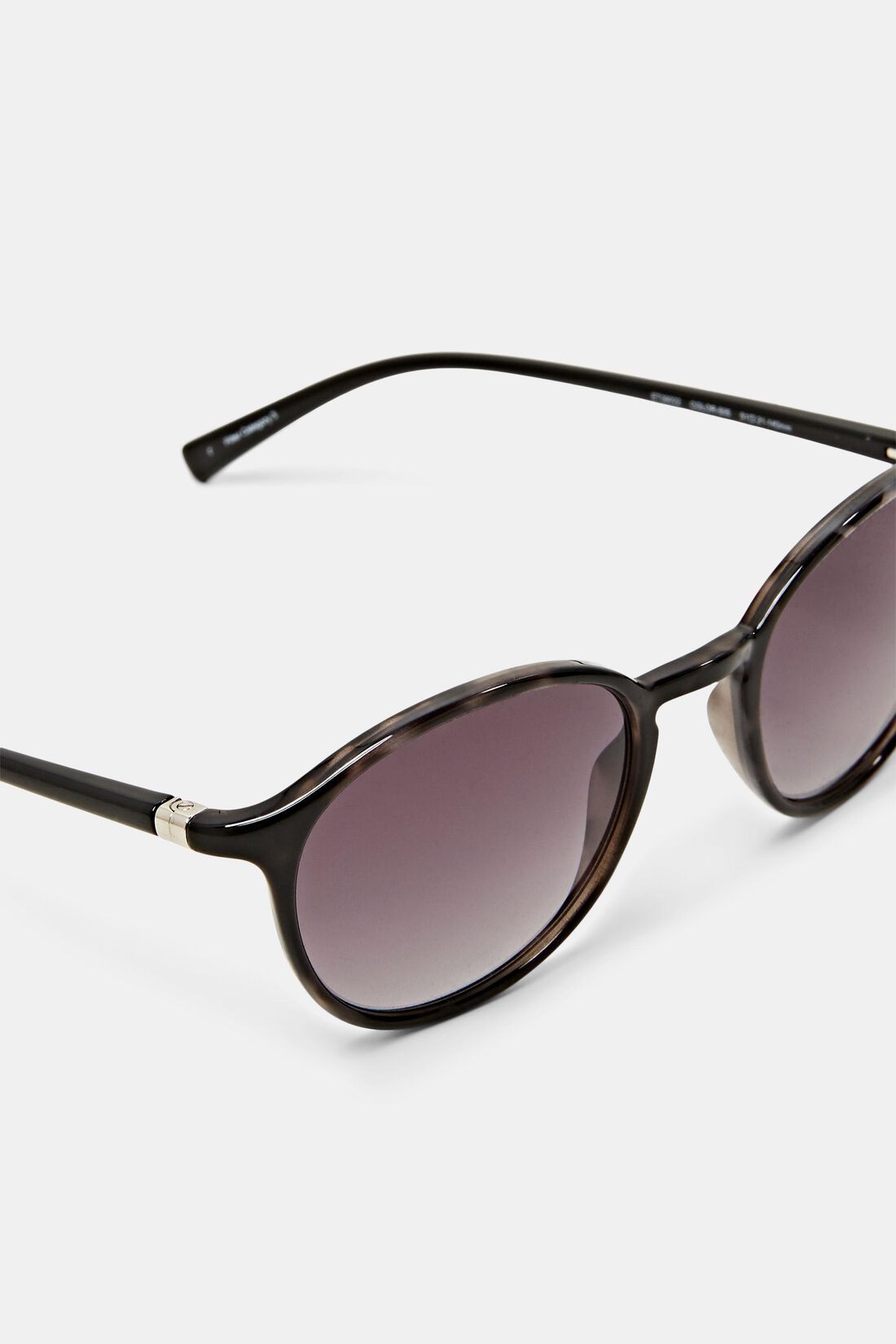 Unisex-Sonnenbrille mit runden Verlaufsgl&auml;sern