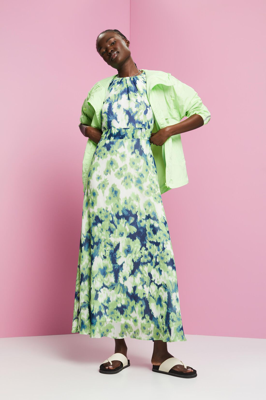 &Auml;rmelloses Maxikleid