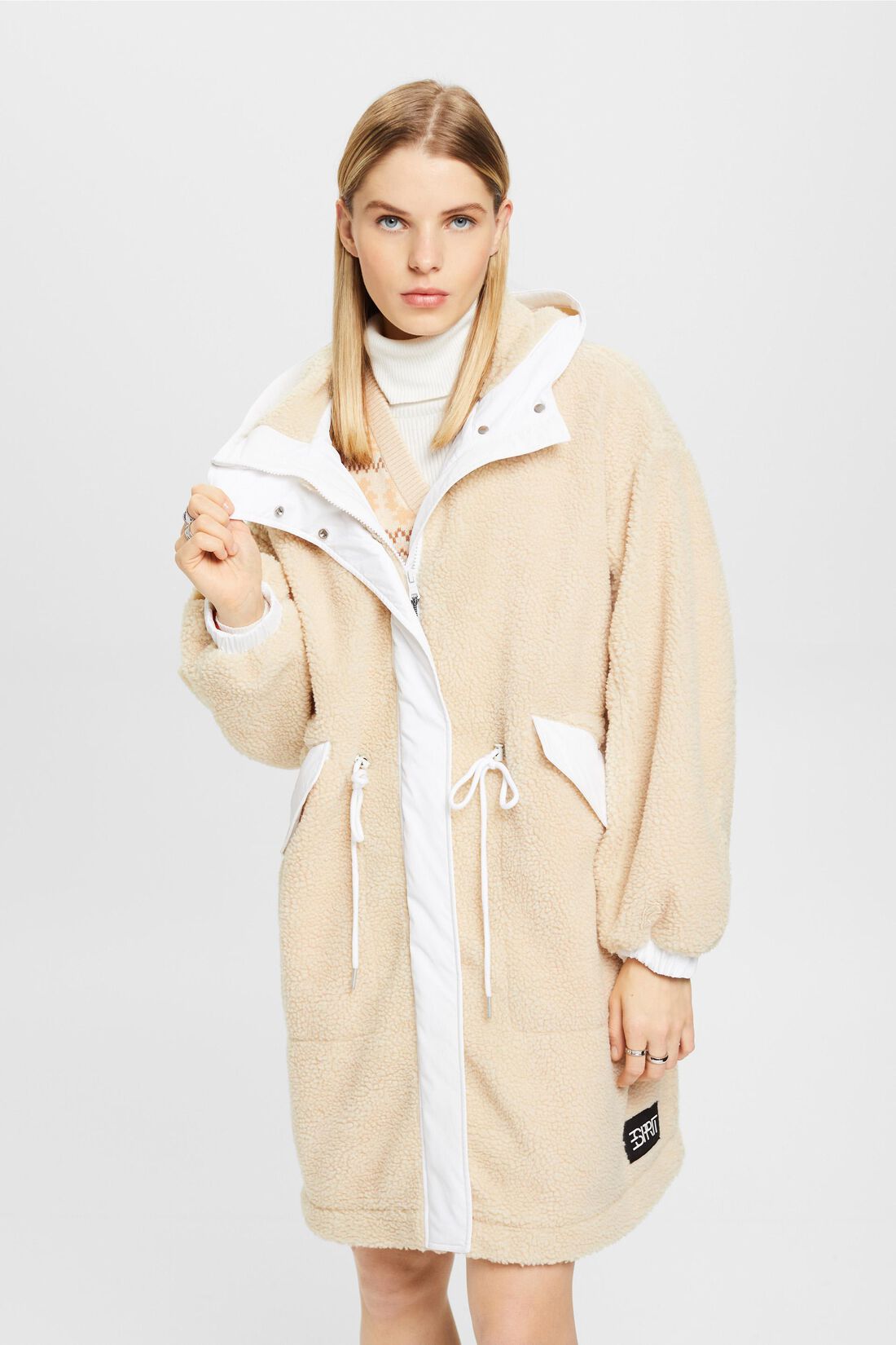 Langer Sherpa-Parka