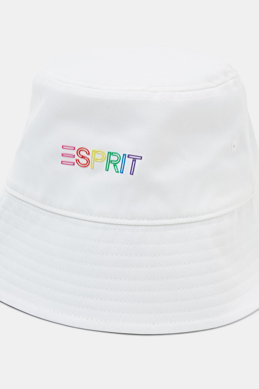 Bucket Hat aus Twill mit Applikation