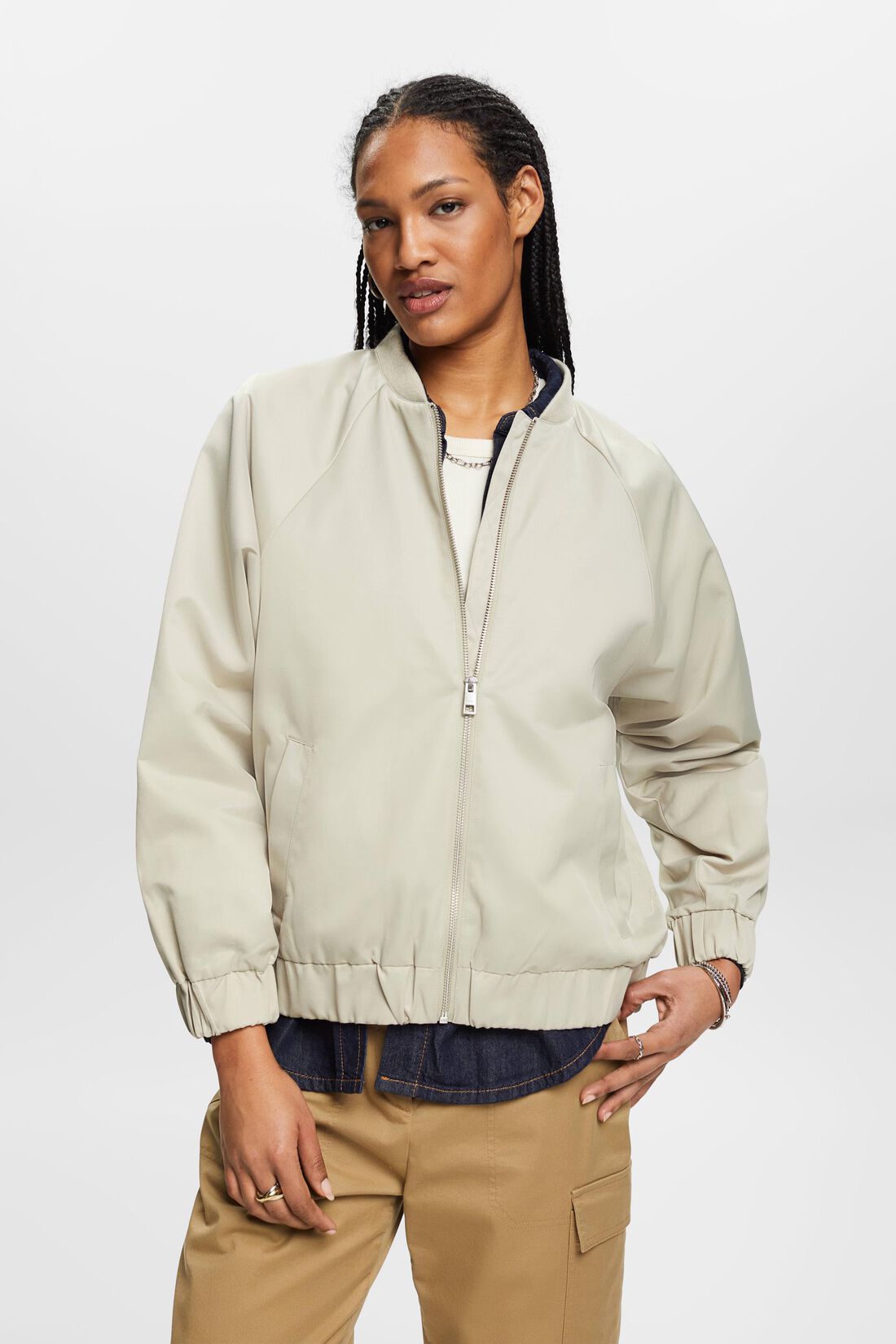 Bomberjacke mit lockerer Passform