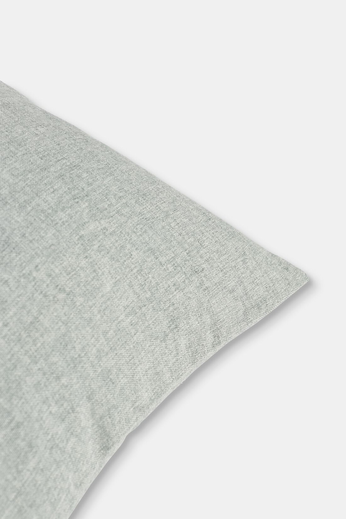 Kissenh&uuml;lle im Material-Mix mit Micro-Samt
