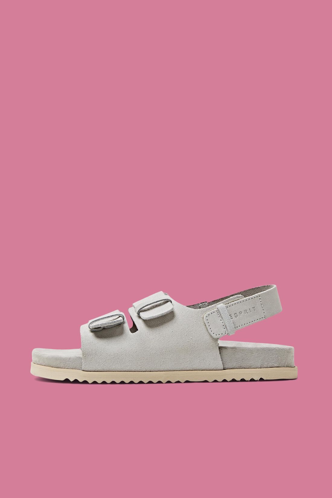 Sandalen aus Veloursleder