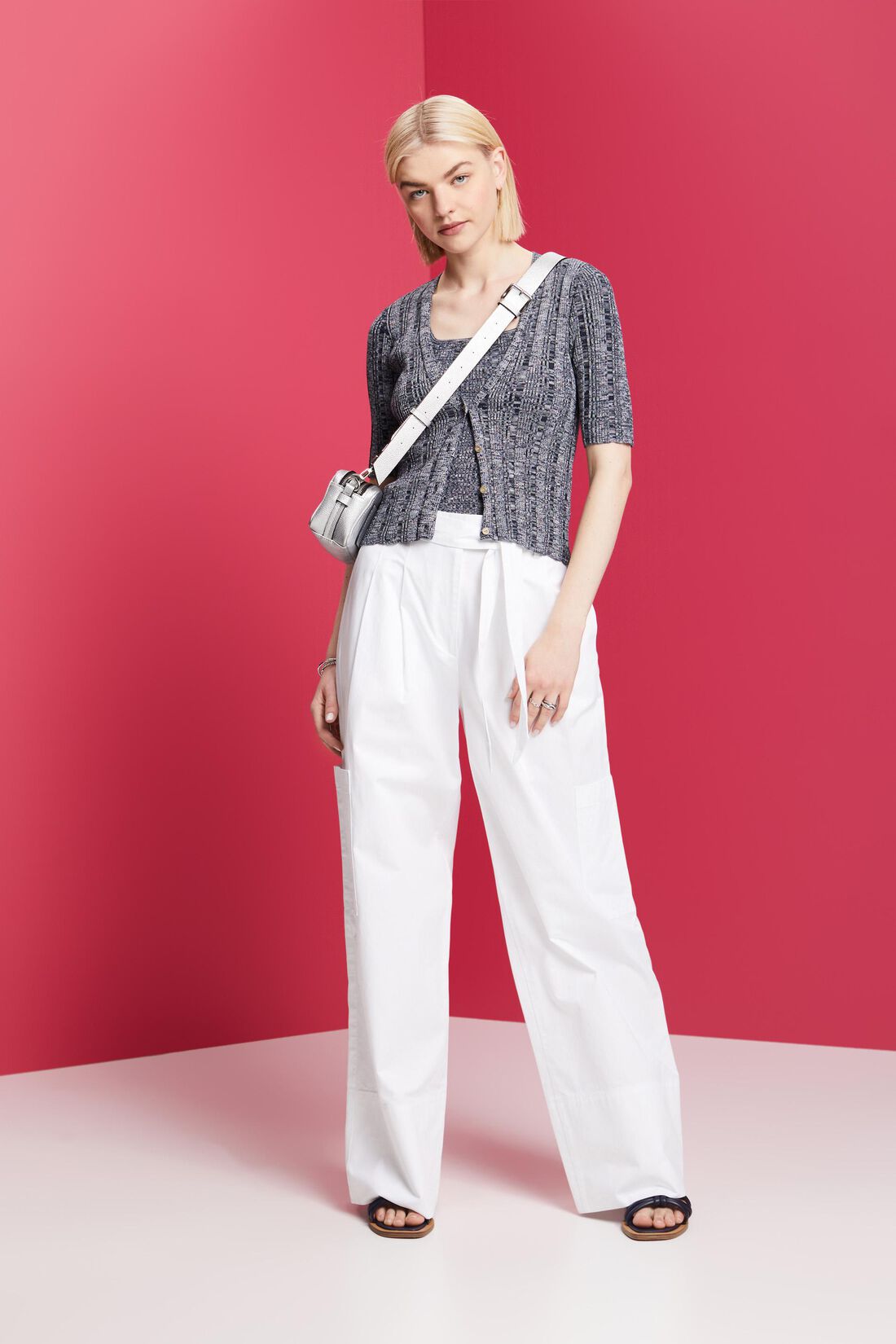 Kurzarm-Cardigan mit LENZING&trade; ECOVERO&trade;