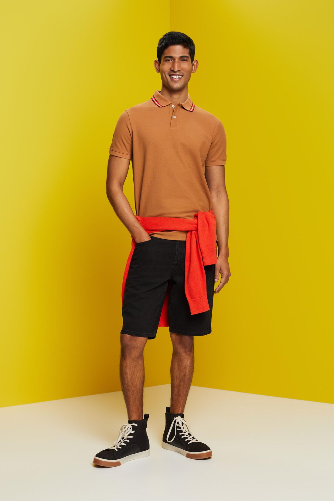 Piqu&eacute;-Poloshirt mit Glitzer, 100 % Baumwolle