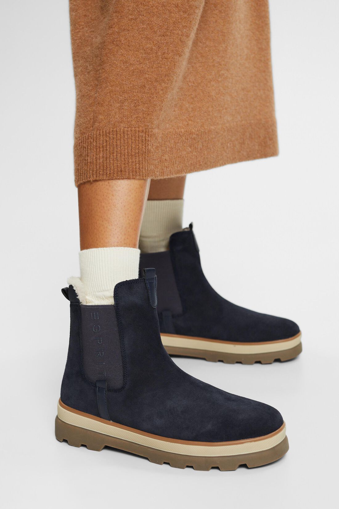 Chelsea Boots aus Rauleder