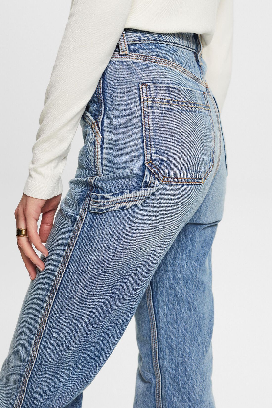 Recycelt: Carpenter-Jeans mit geradem Bein