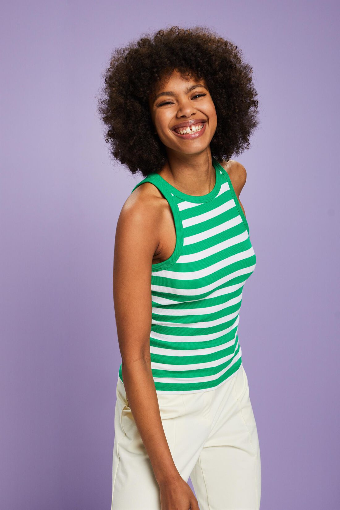 Gestreiftes Tanktop