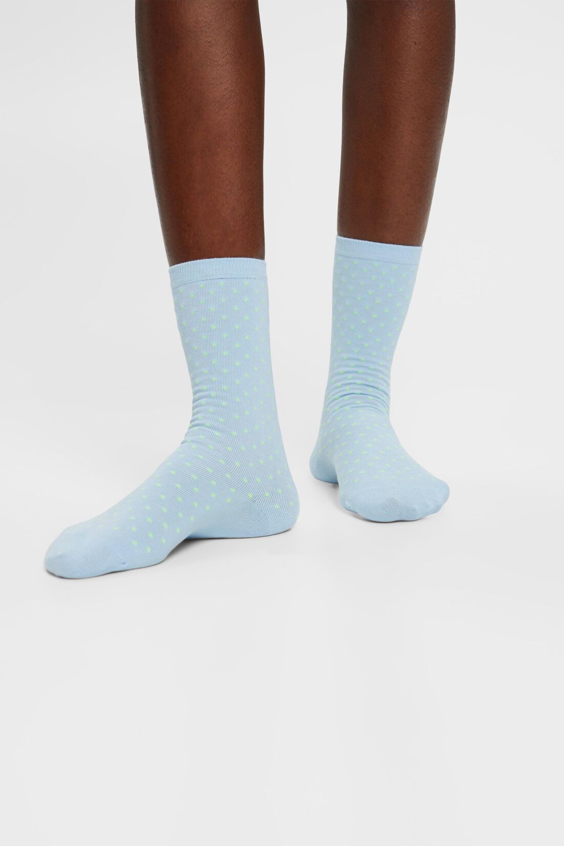 2er-Set Socken mit Polka Dots, Bio-Baumwolle
