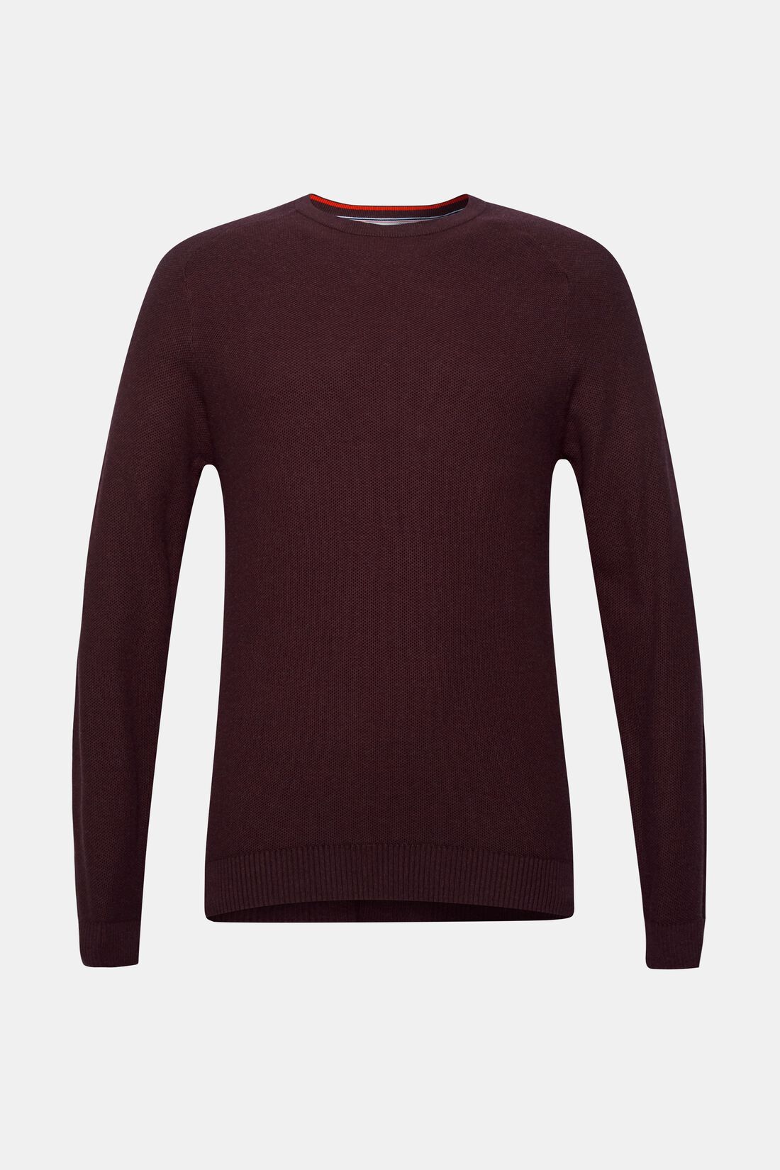 Piqu&eacute;-Pullover, 100% Baumwolle